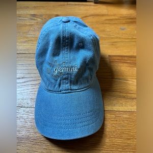 Denim Gemini hat from American Eagle